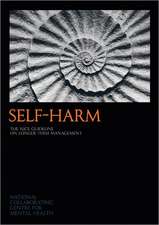 Self-Harm: The NICE Guideline on Longer-term Management