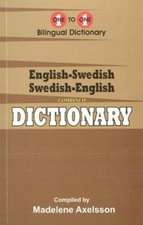 English-Swedish & Swedish-English One-to-One Dictionary (exam-suitable)