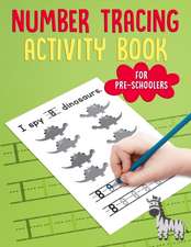 Number Tracing Activity Book for PreSchoolers