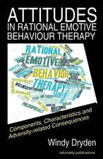 Attitudes in Rational Emotive Behaviour Therapy (REBT)