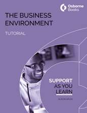 Aplin, A: BUSINESS ENVIRONMENT TUTORIAL