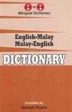 English-Malay & Malay-English One-to-One Dictionary (exam-suitable)