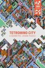 Tetromino City 300 Piece Gemoetric Jigsaw Puzzle: A Geometric Jigsaw Puzzle