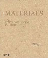 Materials: An environmental primer