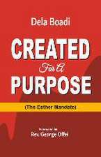 Boadi, D: CREATED FOR A PURPOSE