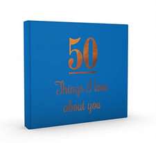 50 Things I Love About You Guest Book