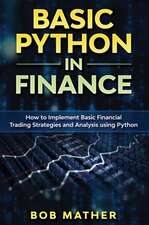 Basic Python in Finance