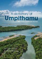 DICT OF UMPITHAMU W/NOTES ON M