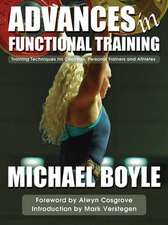 Advances in Functional Training:Training Technique s for