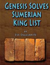 Genesis Solves Sumerian King List