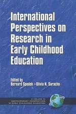 International Perspectives on Research in Early Childhood Education (PB): The Research Evidence (Hc)