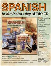 SPANISH in 10 minutes a day BOOK + AUDIO