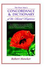 The Poor Man's Concordance and Dictionary