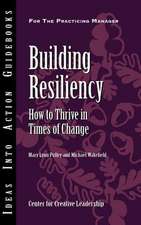 Building Resiliency