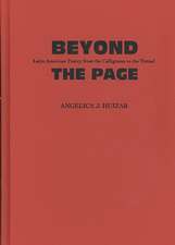 Beyond the Page: Latin American Poetry from the Calligramme to the Virtual