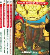 Box Set #4-3 Choose Your Own Adventure Books 9-12: Lost on the Amazon, Prisoner of the Ant People, Trouble on Planet Earth, War w