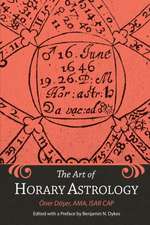 The Art of Horary Astrology