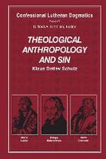 Theological Anthropology and Sin (paperback)