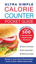 Ultra Simple Calorie Counter Pocket Guide