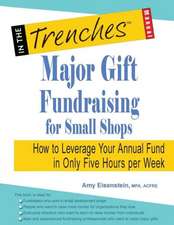 Major Gift Fundraising for Small Shops