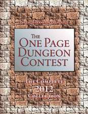 The One Page Dungeon Contest 2012: A Campaign Guide for Bloodshadows