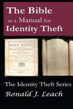 The Bible as a Manual for Identity Theft