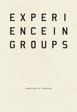 Experience in Groups