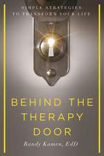 Behind the Therapy Door