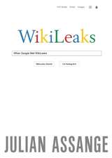 When Google Met Wikileaks