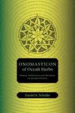 Onomasticon of Occult Herbs