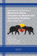 Mechanical Stress Evaluation by Neutron and Synchrotron Radiation