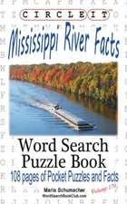 Circle It, Mississippi River Facts, Word Search, Puzzle Book