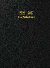 2023 - 2027 5-Year Monthly Planner