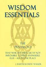 WISDOM ESSENTIALS THE PENTALOGY