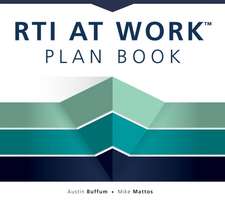 Rti at Work(tm) Plan Book