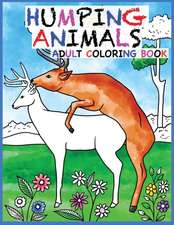 Humping Animals Adult Coloring Book Design