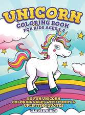 Unicorn Coloring Book for Kids Ages 4-8