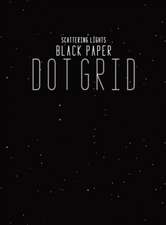 Black Paper Dot Grid Notebook