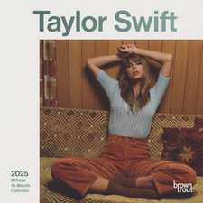 Taylor Swift Official 2025 7 X 14 Inch Monthly Mini Wall Calendar Browntrout Music Pop Singer Songwriter Celebrity