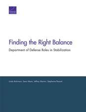 FINDING THE RIGHT BALANCE DEPPB