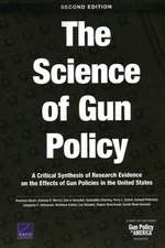 SCIENCE OF GUN POLICY 2ED