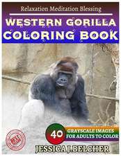 Western Gorilla Coloring Books