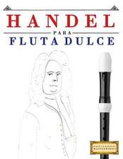 Handel Para Flauta Dulce