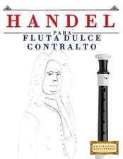 Handel Para Flauta Dulce Contralto