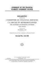 Oversight of the Financial Stability Oversight Council