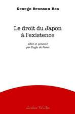 Le Droit Du Japon A L'Existence