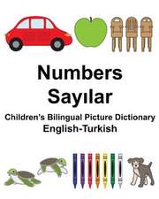 English-Turkish Numbers Children's Bilingual Picture Dictionary