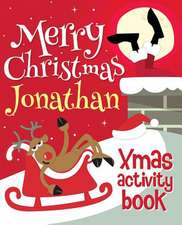 Merry Christmas Jonathan - Xmas Activity Book