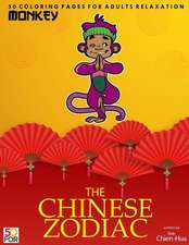 The Chinese Zodiac Monkey 50 Coloring Pages for Adults Relaxation