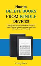 How to Delete Books from Kindle Devices